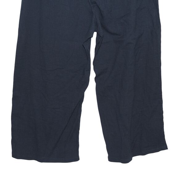 J. Crew 100% Cotton Cropped Pants Size XL Navy Blue NWT - Picture 7 of 9